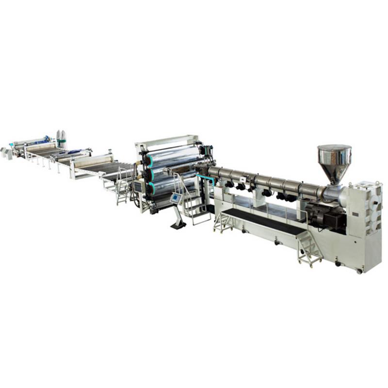 PP thick plate production line