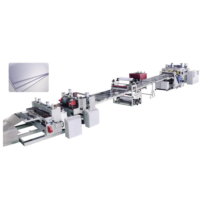 PMMA plate production line